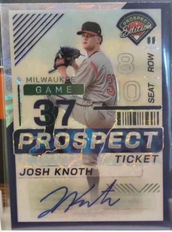 Josh Knoth [Purple Scope Holo Ticket Signature] #117