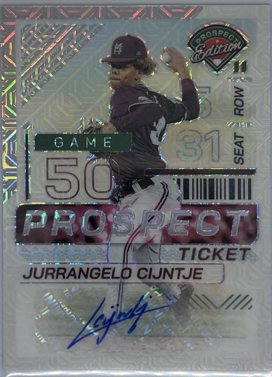 Jurrangelo Cijntje [Mojo Holo Ticket Signature] #188