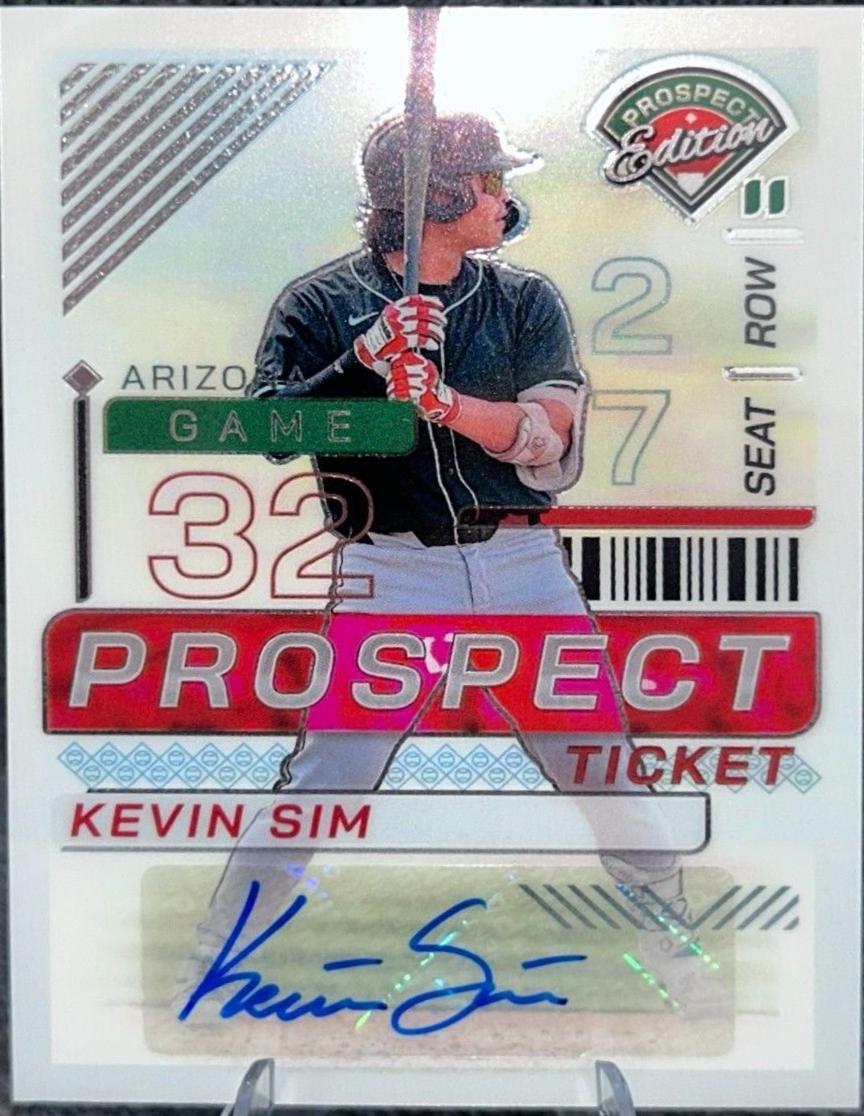 Kevin Sim [Holo Ticket Signature] #147