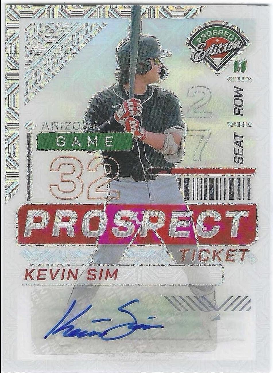 Kevin Sim [Mojo Holo Ticket Signature] #147
