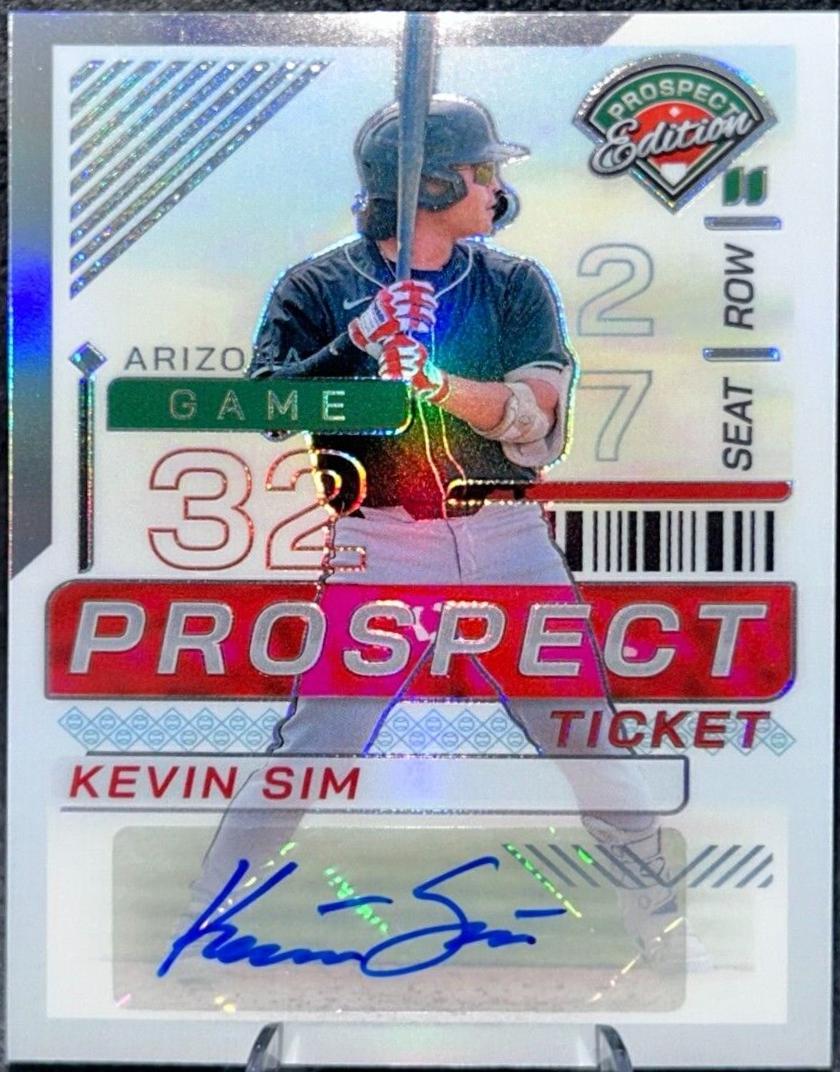 Kevin Sim [Silver Holo Ticket Signature] #147