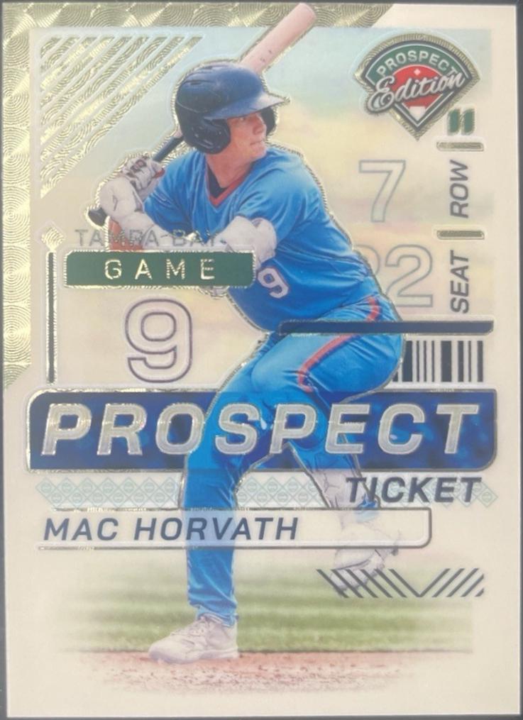 Mac Horvath [Gold Vinyl Ticket Holo] #19
