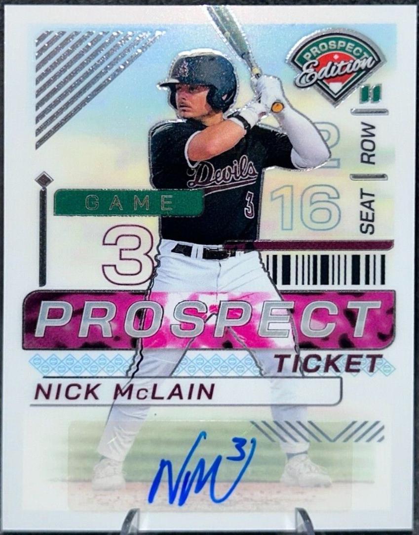 Nick McLain [Holo Ticket Signature] #45
