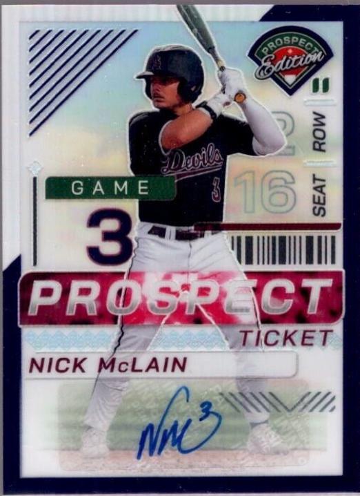 Nick McLain [Purple Holo Ticket Signature] #45