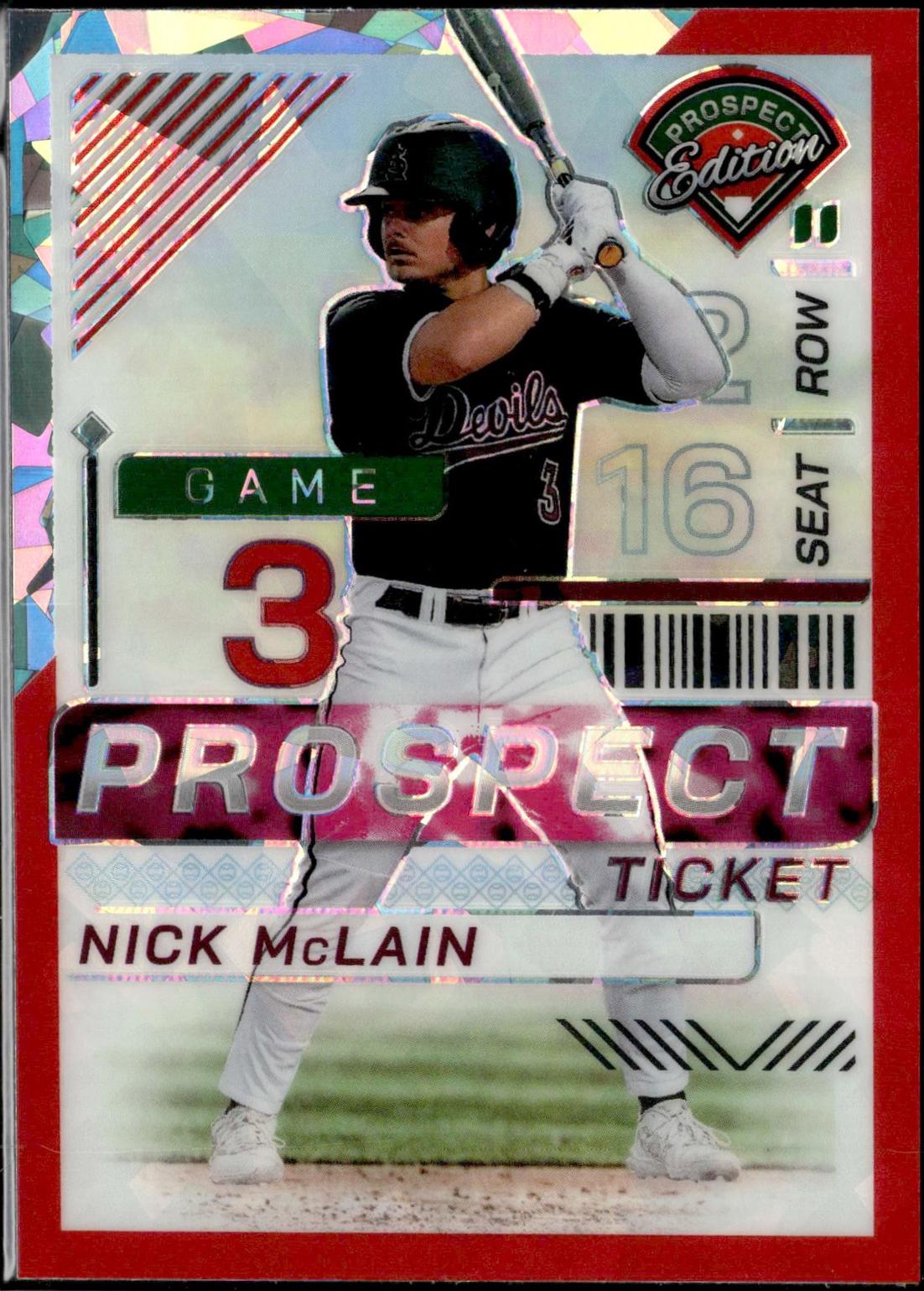 Nick McLain [Red Ice Ticket Holo] #45