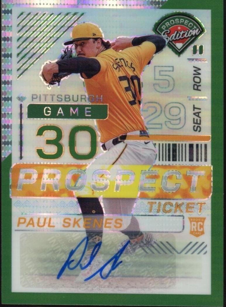 Paul Skenes [Mojo Holo Ticket Signature] #159