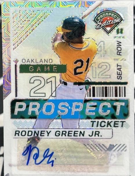 Rodney Green Jr. [Mojo Holo Ticket Signature] #153