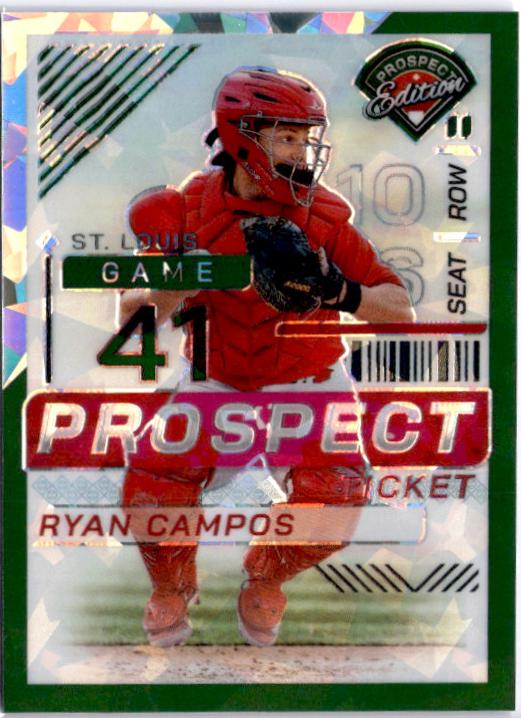 Ryan Campos [Green Ice Ticket Holo] #100