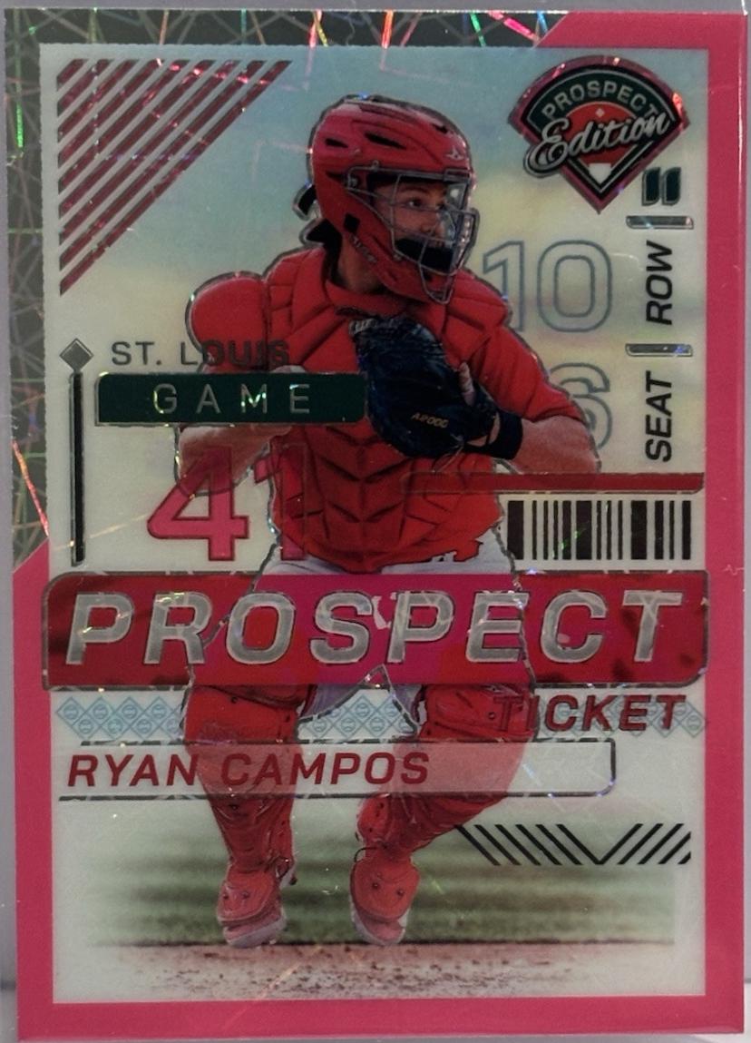 Ryan Campos [Pink Velocity Ticket Holo] #100