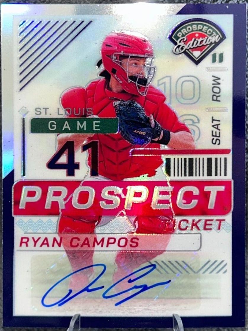 Ryan Campos [Purple Holo Ticket Signature] #100