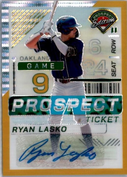 Ryan Lasko [Gold Pulsar Holo Ticket Signature] #1