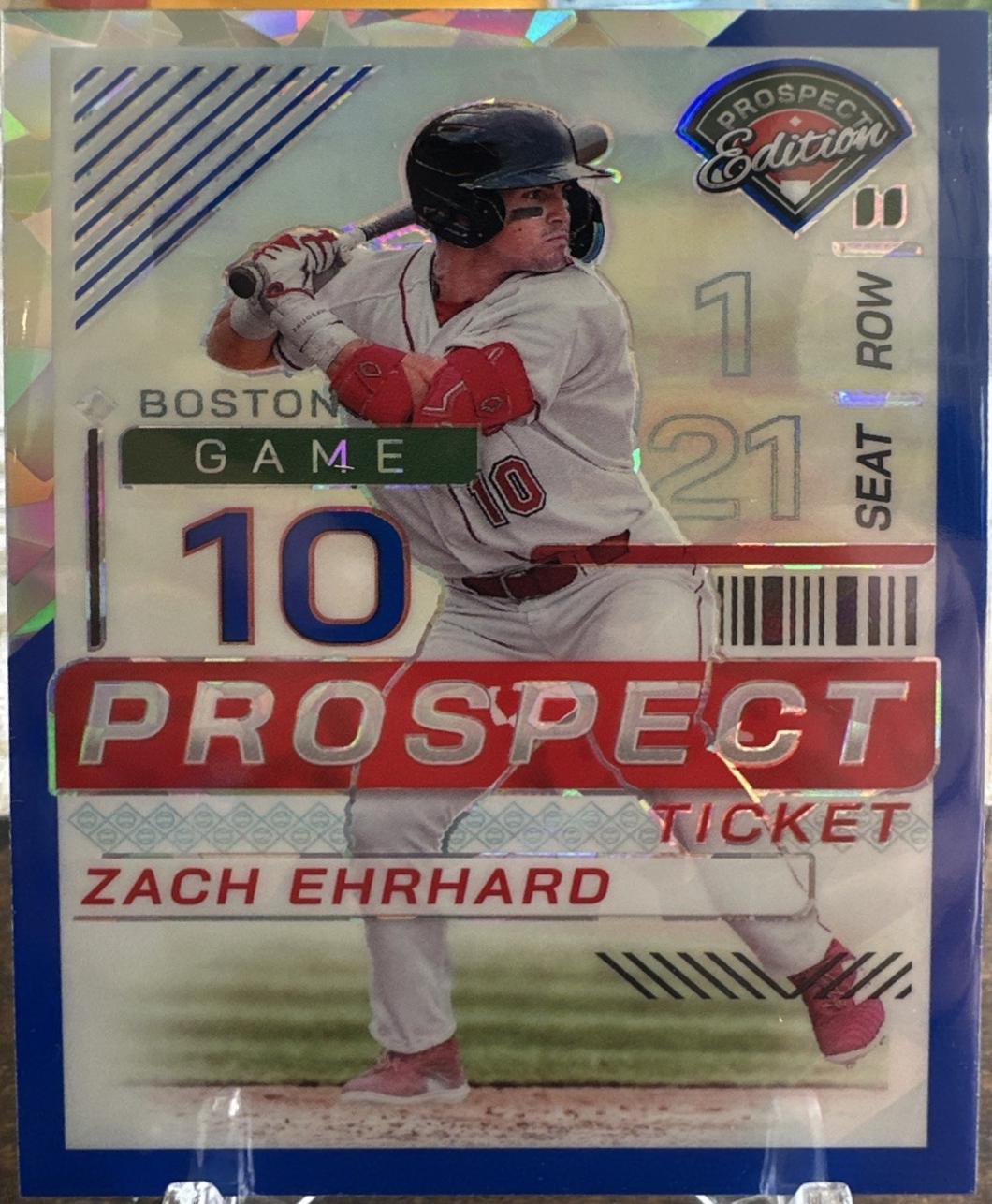 Zach Ehrhard [Blue Ice Ticket Holo] #175
