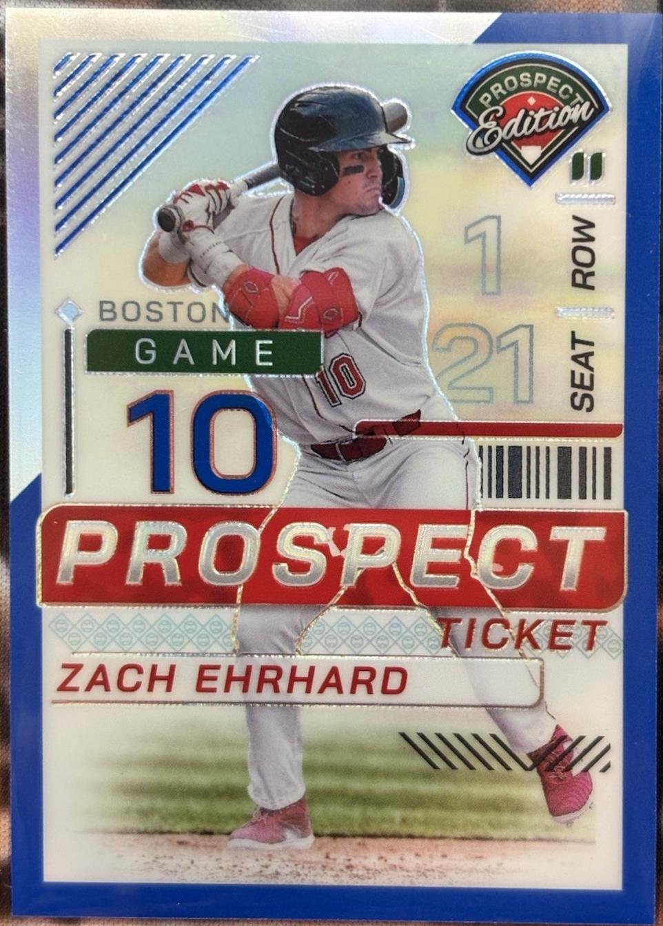 Zach Ehrhard [Blue Ticket Holo] #175