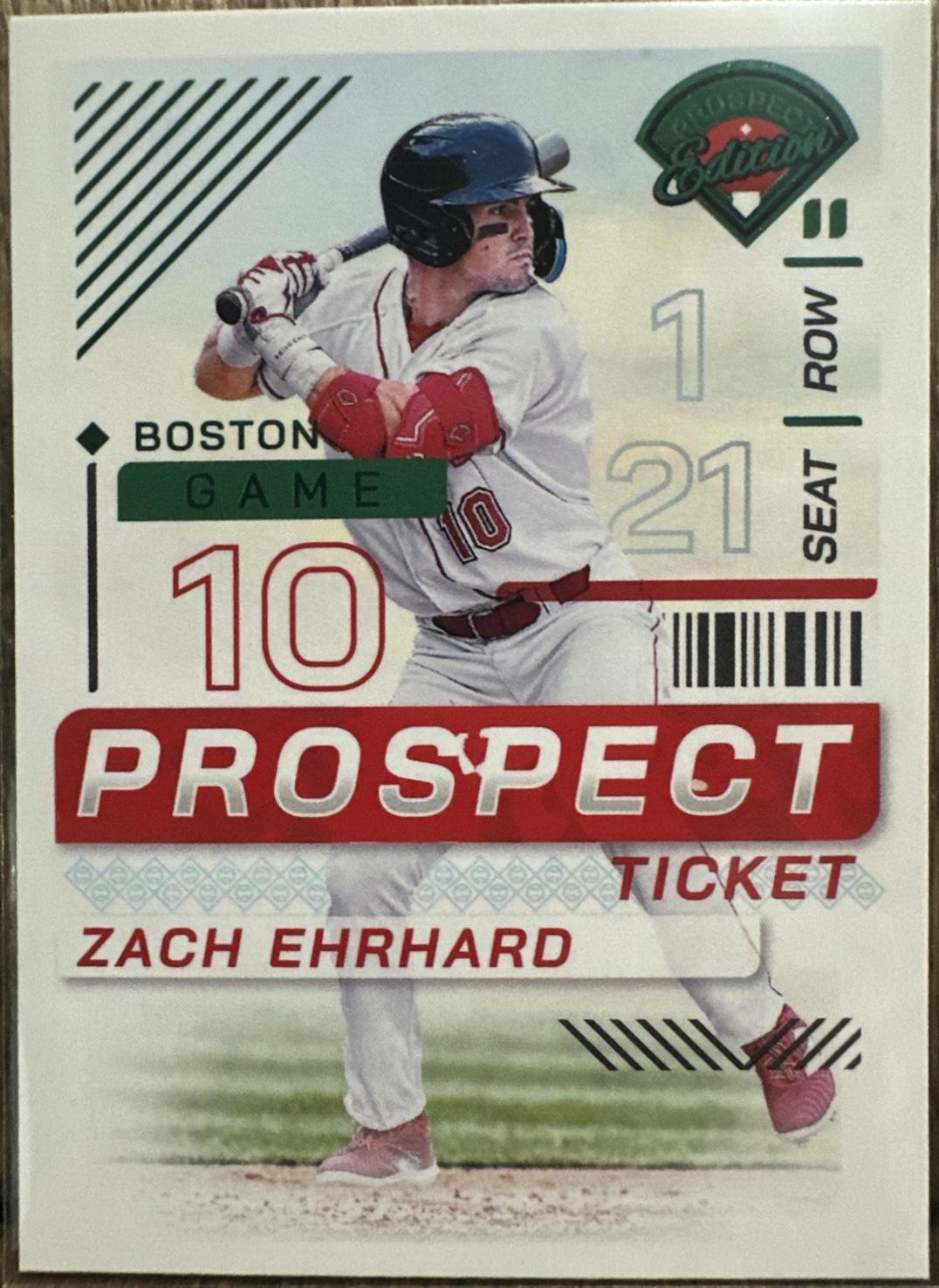 Zach Ehrhard [Green Ticket Holo] #175