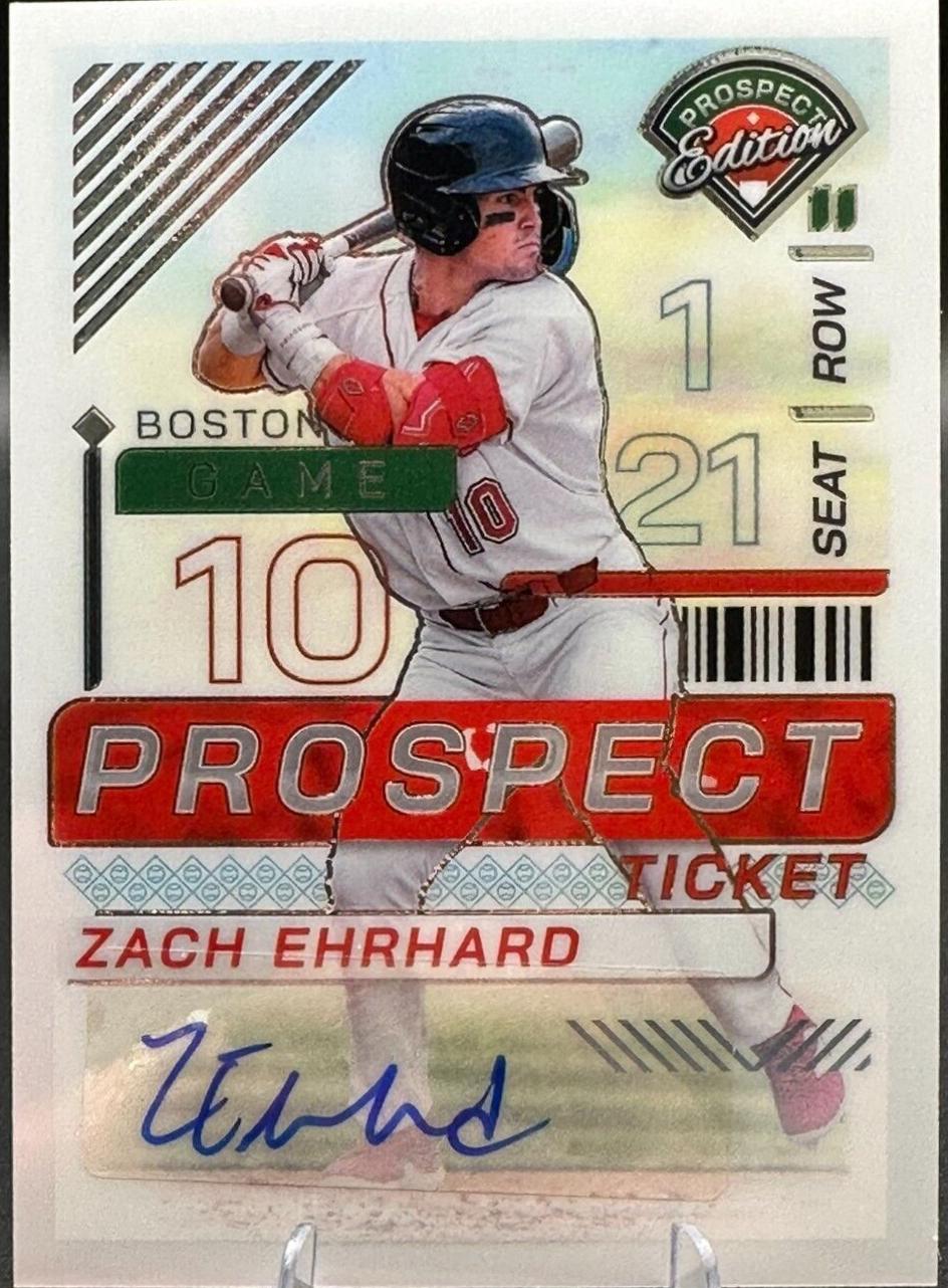 Zach Ehrhard [Holo Ticket Signature] #175