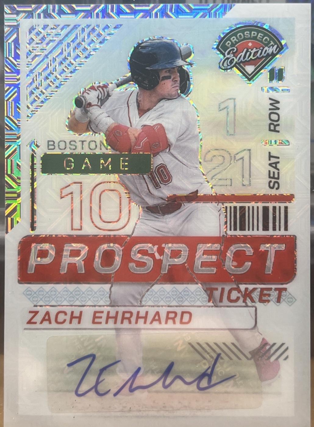 Zach Ehrhard [Mojo Holo Ticket Signature] #175