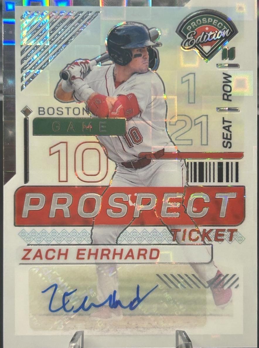Zach Ehrhard [Pandora Holo Ticket Signature] #175