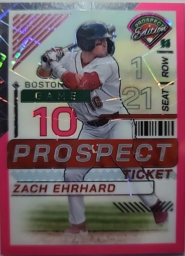 Zach Ehrhard [Pink Velocity Ticket Holo] #175