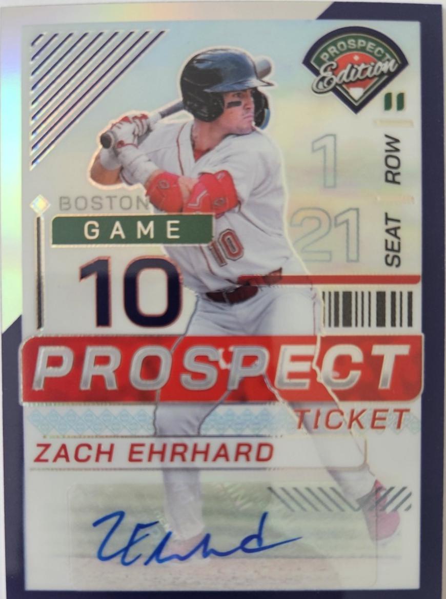 Zach Ehrhard [Purple Holo Ticket Signature] #175
