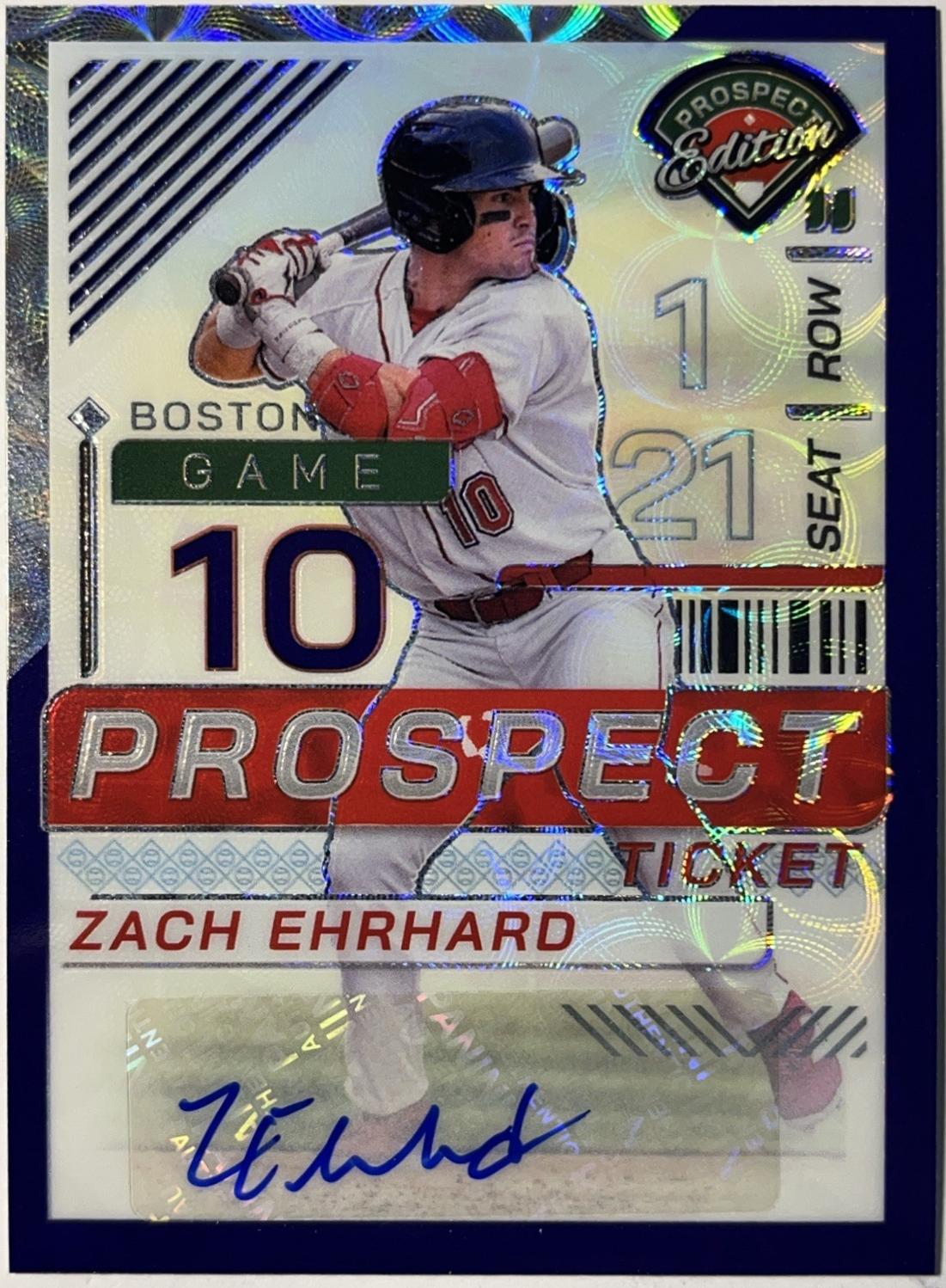 Zach Ehrhard [Purple Scope Holo Ticket Signature] #175