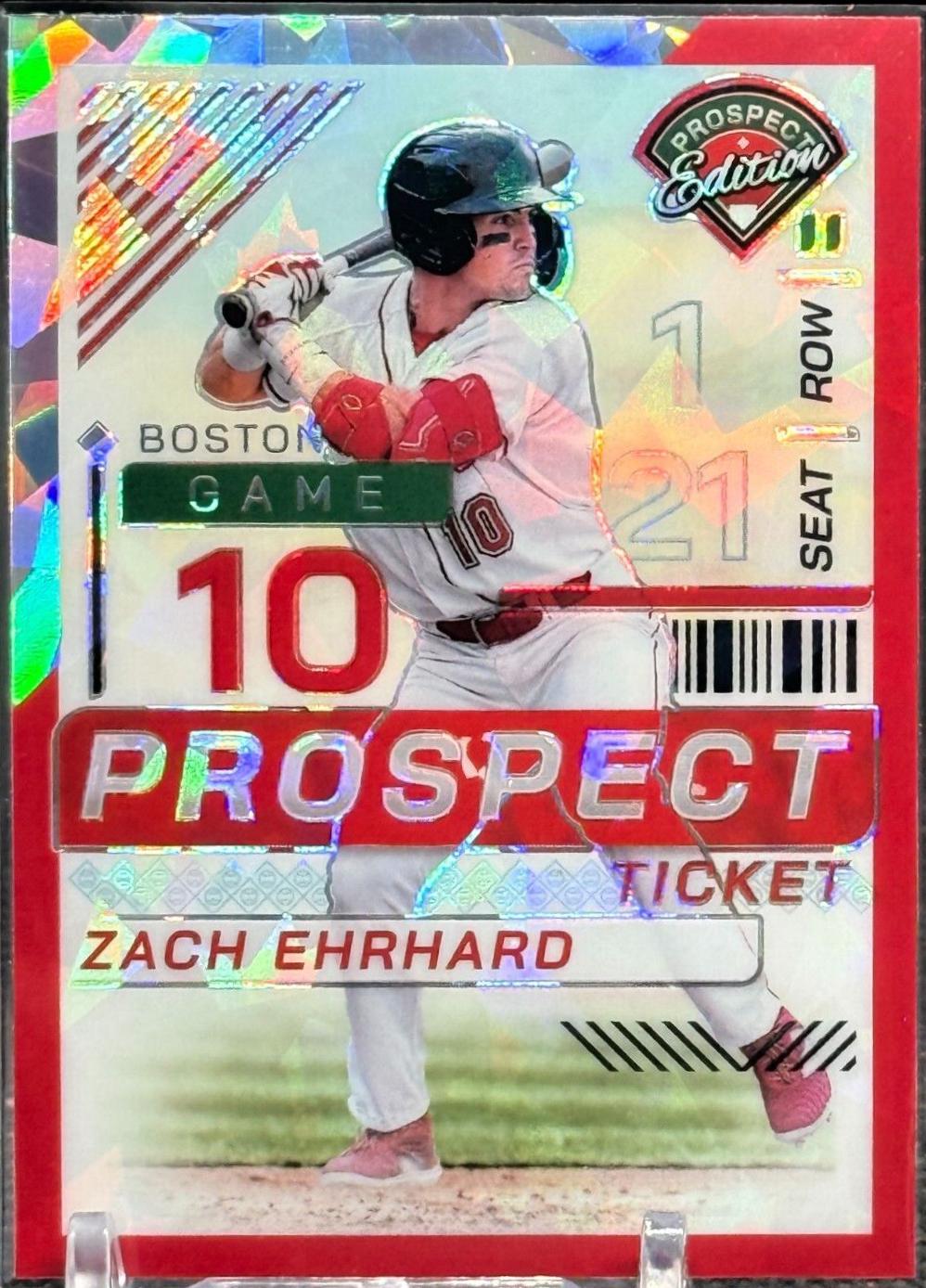 Zach Ehrhard [Red Ice Ticket Holo] #175