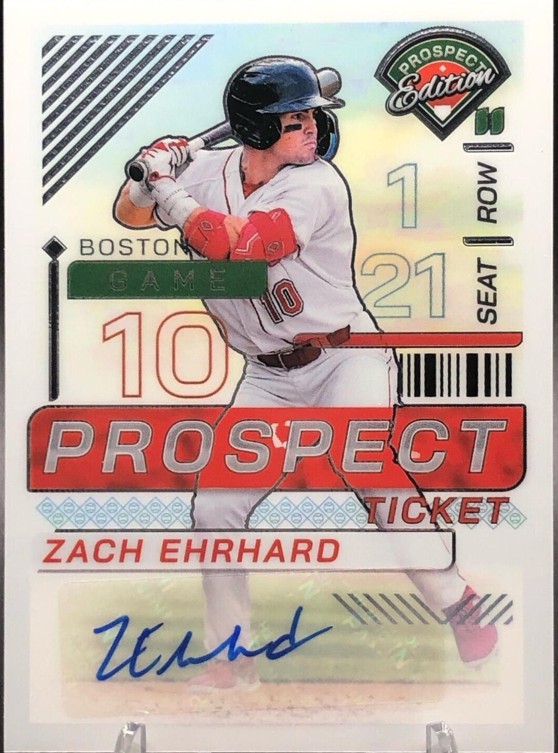 Zach Ehrhard [Silver Holo Ticket Signature] #175