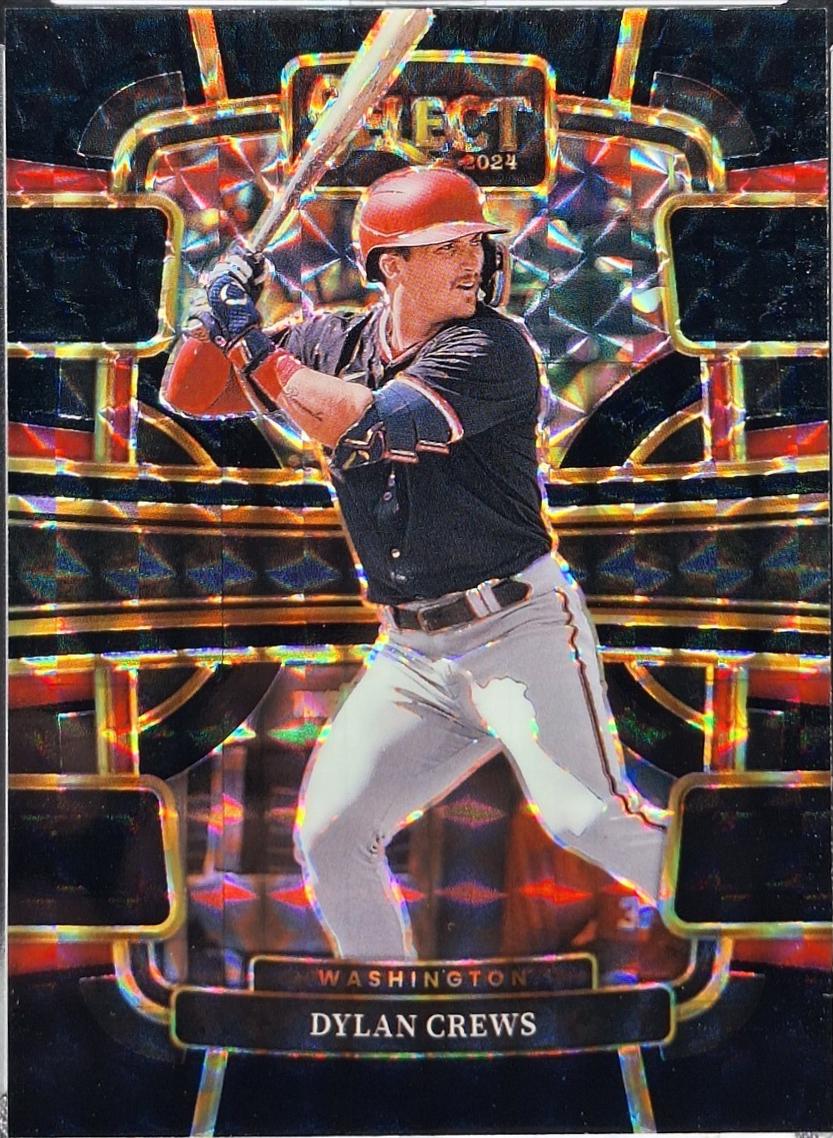 Dylan Crews [Black Finite Prizm] #77