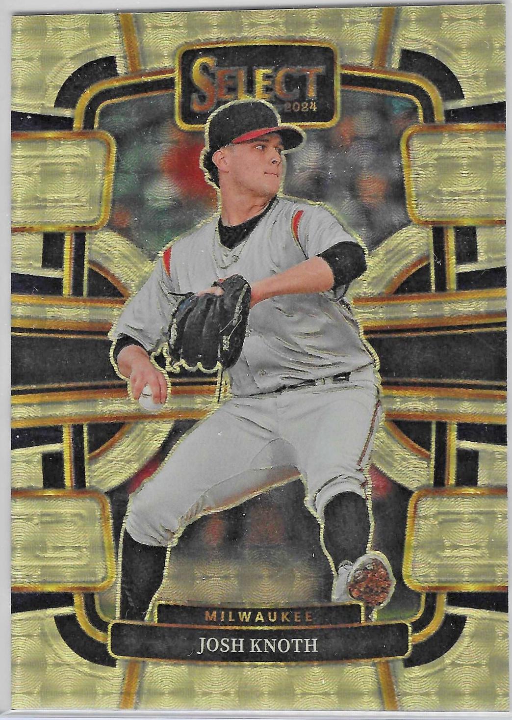 Josh Knoth [Gold Vinyl Prizm] #16