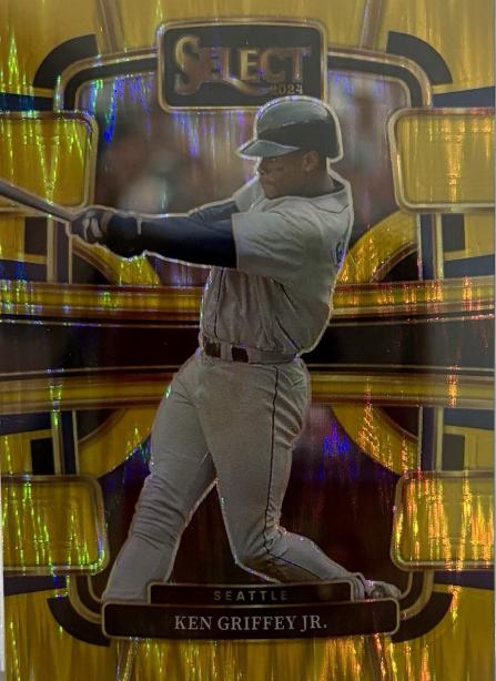 Ken Griffey [Gold Flash Prizm] #46