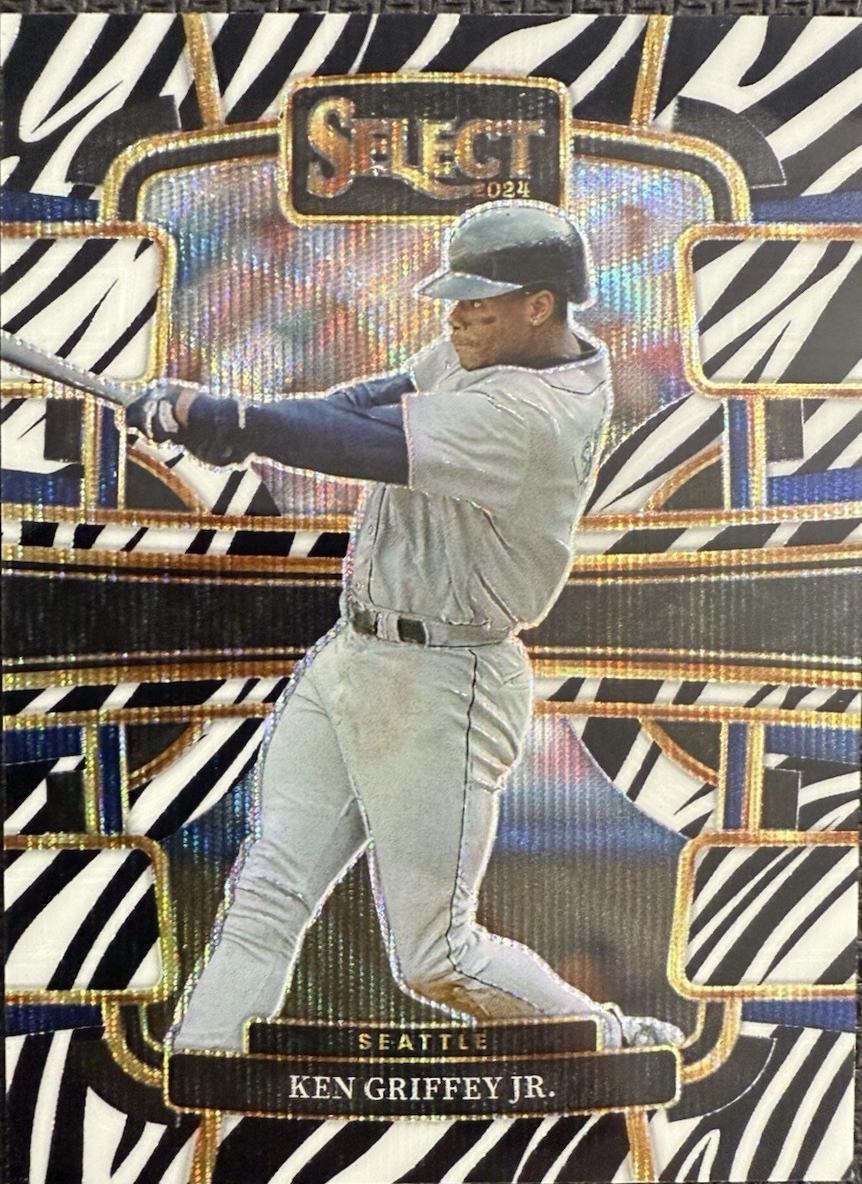 Ken Griffey [Zebra Prizm] #46