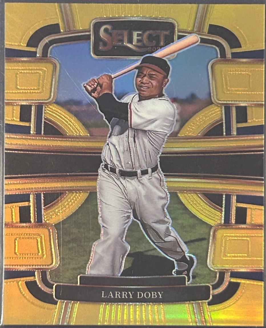 Larry Doby [Gold Prizm] #79