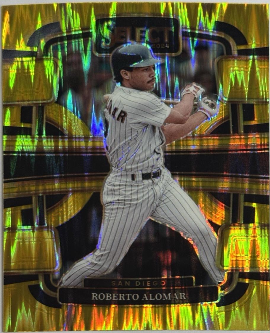 Roberto Alomar [Gold Flash Prizm] #69
