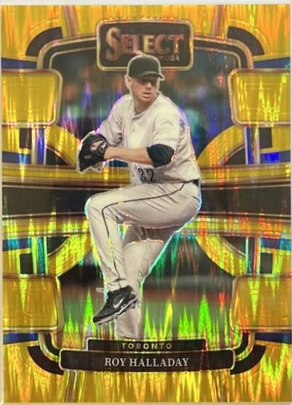 Roy Halladay [Gold Flash Prizm] #59