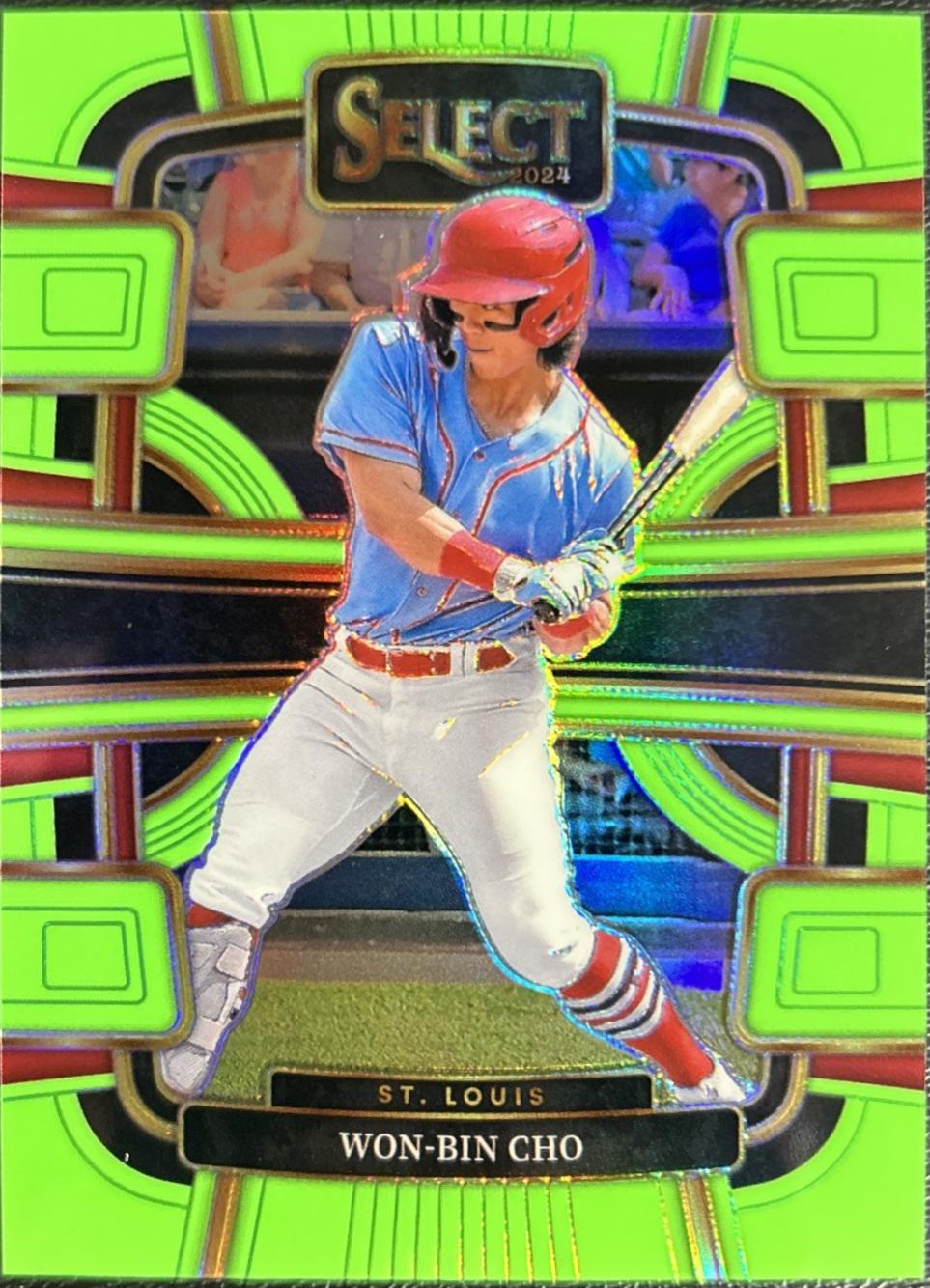 Won-Bin Cho [Neon Green Prizm] #25