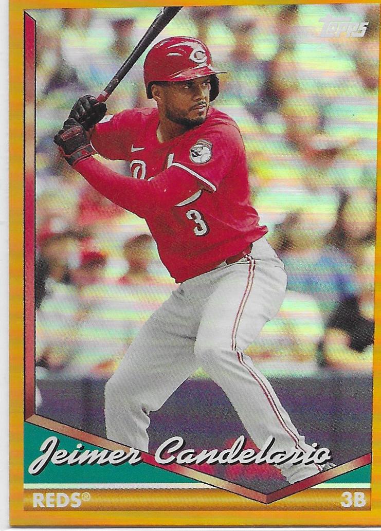 Jeimer Candelario [Orange Hot Foilboard] #212