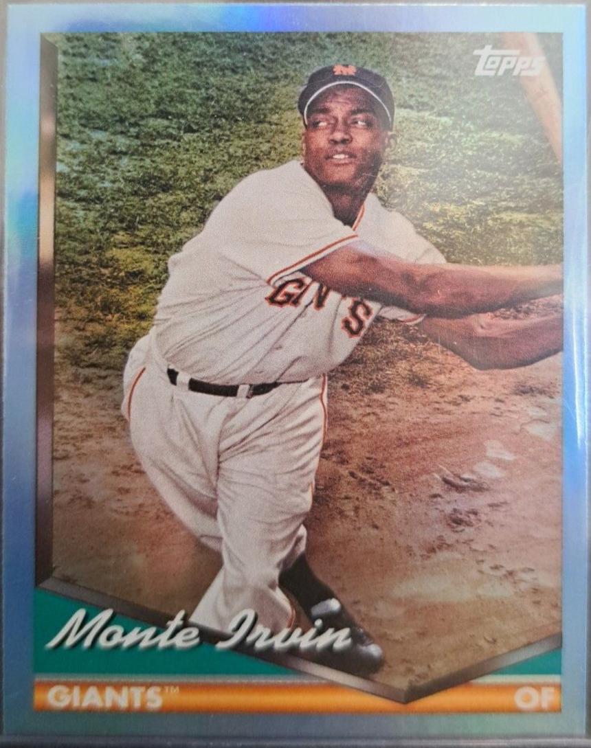 Monte Irvin [Blue Foilboard] #276