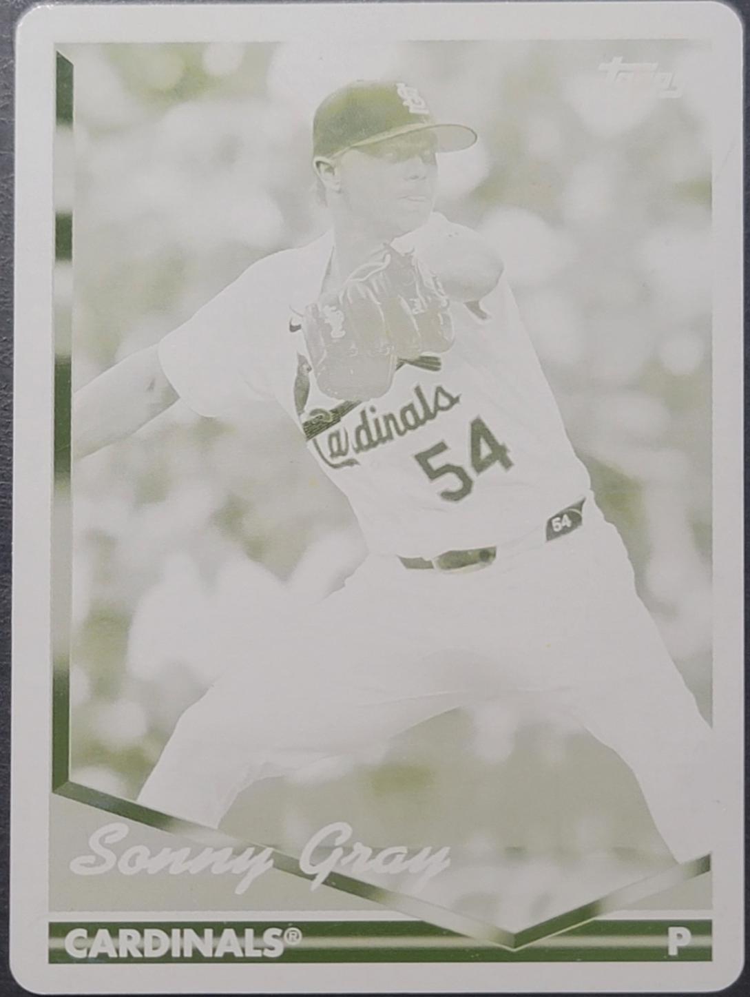 Sonny Gray [Printing Plate] #224