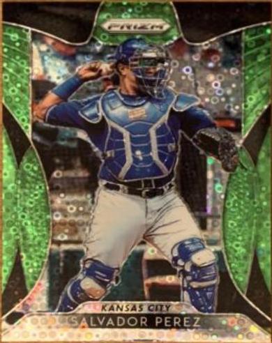 Salvador Perez [Lime Green Donut Circles Prizm] #200