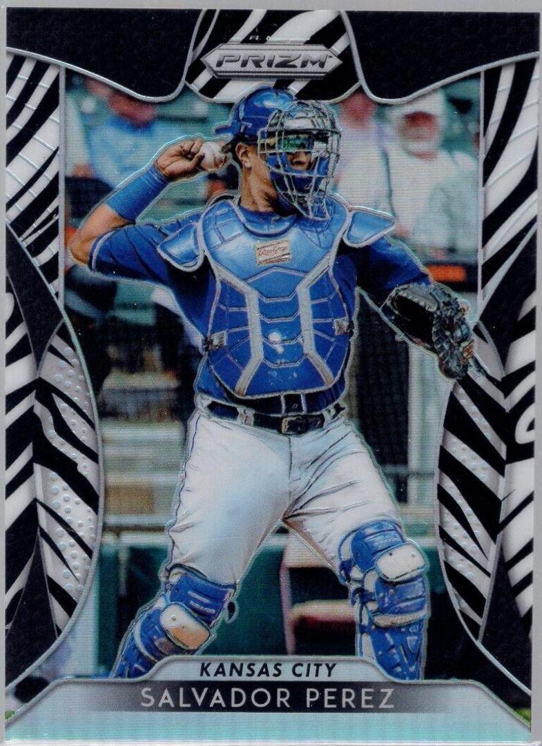 Salvador Perez [Zebra Stripes Prizm] #200