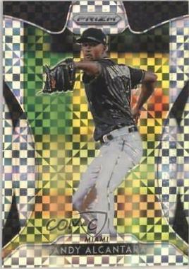 Sandy Alcantara [Power Plaid Prizm] #112