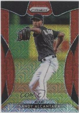 Sandy Alcantara [Red Mojo Prizm] #112