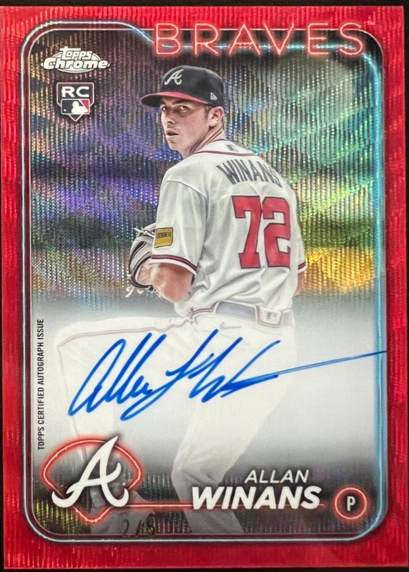 Allan Winans [Red Wave Refractor] #RA-AWS