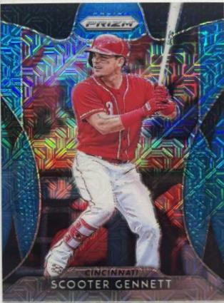 Scooter Gennett [Blue Mojo Prizm] #75
