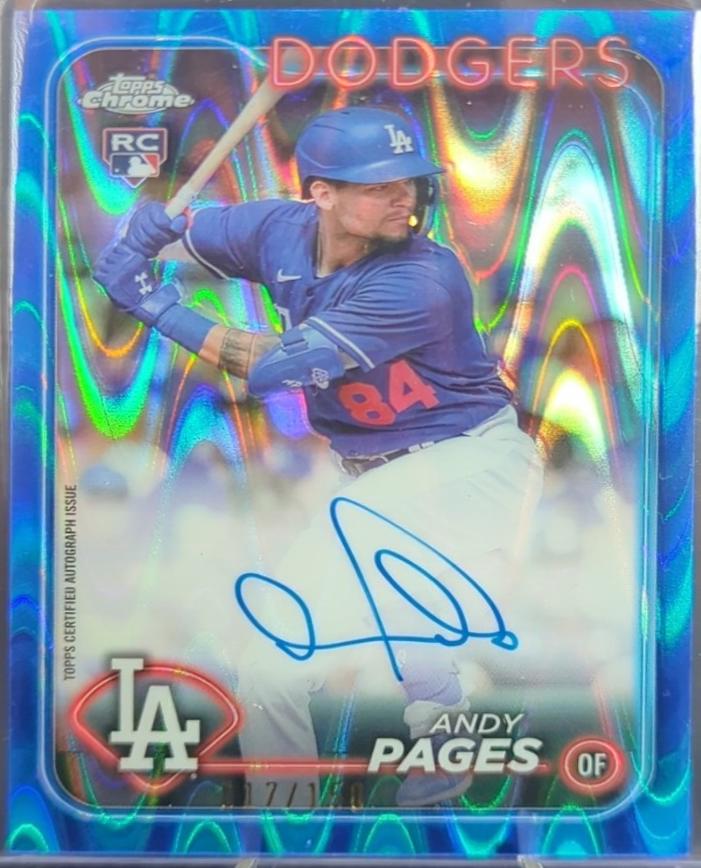 Andy Pages [Blue RayWave Refractor] #RA-AP