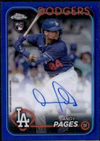 Andy Pages [Blue Refractor] #RA-AP