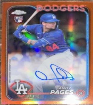 Andy Pages [Orange Refractor] #RA-AP