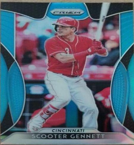 Scooter Gennett [Carolina Blue Prizm] #75
