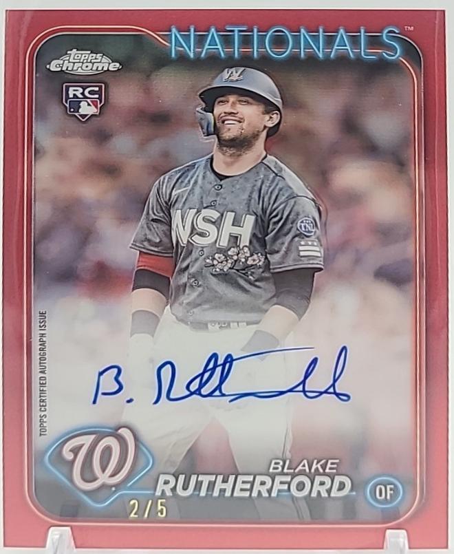 Blake Rutherford [Red Refractor] #RA-BR