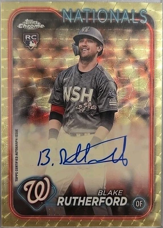 Blake Rutherford [Superfractor] #RA-BR