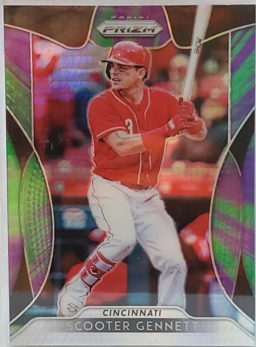 Scooter Gennett [Purple & Green Hyper Prizm] #75
